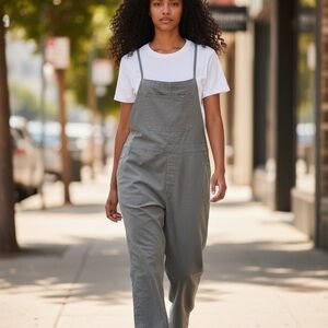 SHEIN Women's spaghetti long length pocket jumpsuit size 2X or 14 casual wear